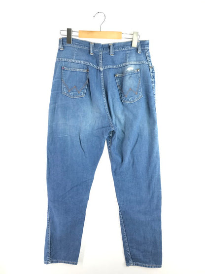 【中古品】【メンズ】 Wrangler ラングラー 60's CONMAR ZIP 11MWZ VITAGE TAPERED DENIM PANTS 60年代 コンマージップ 11MWZ テーパード デニムパンツ ジーンズ ボトムス ヴィンテージ 157-250914-rt-14-tag サイズ：ユースサイズ18 カラー：インディゴ 万代Net店