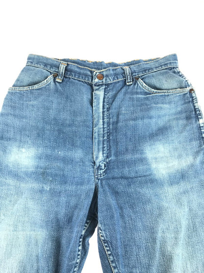 【中古品】【メンズ】 Wrangler ラングラー 60's CONMAR ZIP 11MWZ VITAGE TAPERED DENIM PANTS 60年代 コンマージップ 11MWZ テーパード デニムパンツ ジーンズ ボトムス ヴィンテージ 157-250914-rt-14-tag サイズ：ユースサイズ18 カラー：インディゴ 万代Net店
