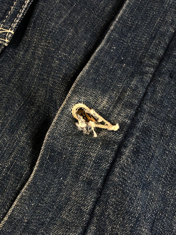 【現状渡し品】【メンズ】 SEARS シアーズ 70’S WORK'S LEISURE DENIM COVERALLS 70年代 デニム カバーオール アウター 146-250915-na-07-tag サイズ：XXL カラー：インディゴ 万代Net店