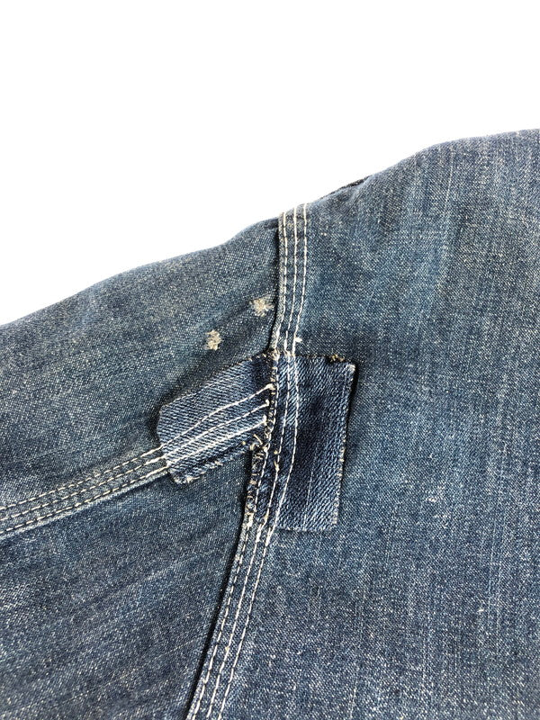 【現状渡し品】【メンズ】 SEARS シアーズ 70’S WORK'S LEISURE DENIM COVERALLS 70年代 デニム カバーオール アウター 146-250915-na-07-tag サイズ：XXL カラー：インディゴ 万代Net店