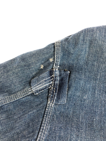【現状渡し品】【メンズ】 SEARS シアーズ 70’S WORK'S LEISURE DENIM COVERALLS 70年代 デニム カバーオール アウター 146-250915-na-07-tag サイズ：XXL カラー：インディゴ 万代Net店