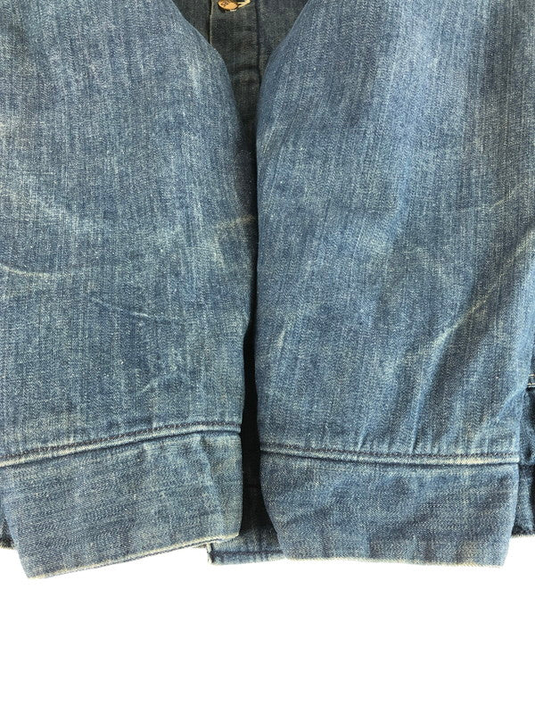 【現状渡し品】【メンズ】 SEARS シアーズ 70’S WORK'S LEISURE DENIM COVERALLS 70年代 デニム カバーオール アウター 146-250915-na-07-tag サイズ：XXL カラー：インディゴ 万代Net店