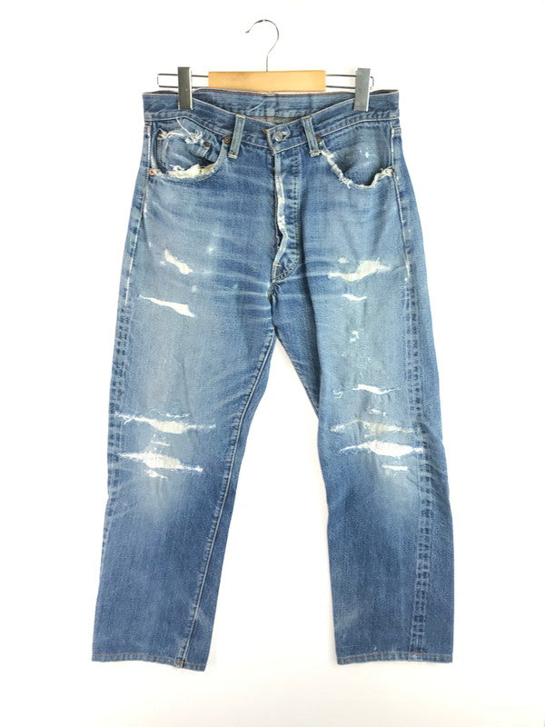 【現状渡し品】【メンズ】 Levi's リーバイス 60～70's DENIM PANTS 501 刻印6 BIG E 後期 足長R デニムパンツ ジーンズ ボトムス ヴィンテージ 157-250914-rt-15-tag サイズ：不明 カラー：インディゴ 万代Net店