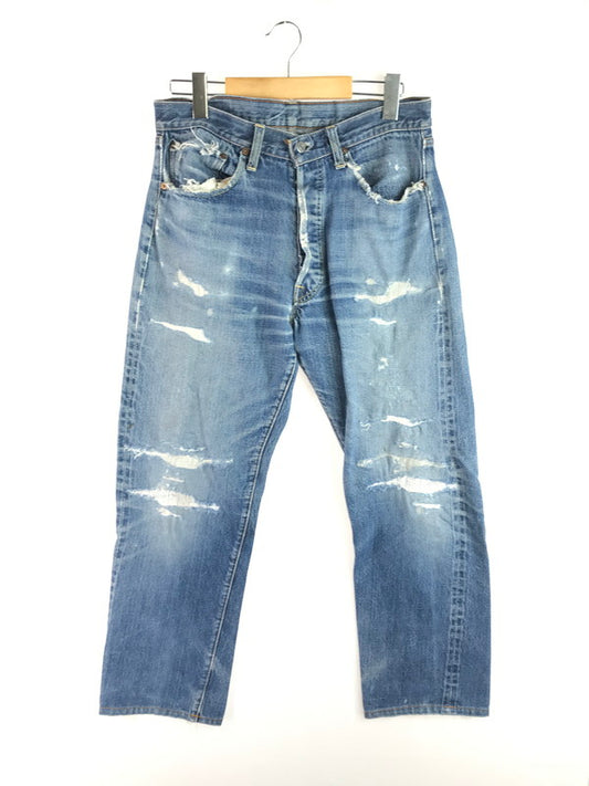 【現状渡し品】【メンズ】 Levi's リーバイス 60～70's DENIM PANTS 501 刻印6 BIG E 後期 足長R デニムパンツ ジーンズ ボトムス ヴィンテージ 157-250914-rt-15-tag サイズ：不明 カラー：インディゴ 万代Net店
