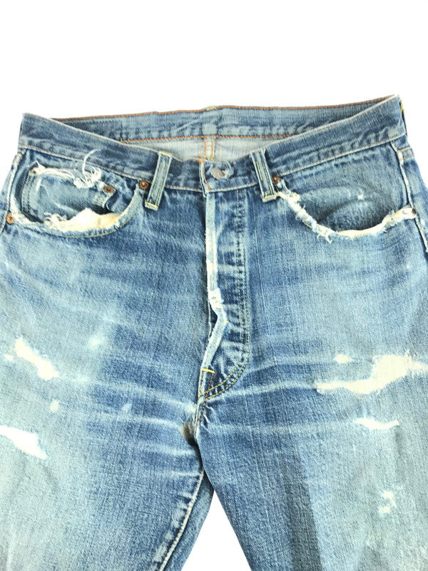 【現状渡し品】【メンズ】 Levi's リーバイス 60～70's DENIM PANTS 501 刻印6 BIG E 後期 足長R デニムパンツ ジーンズ ボトムス ヴィンテージ 157-250914-rt-15-tag サイズ：不明 カラー：インディゴ 万代Net店