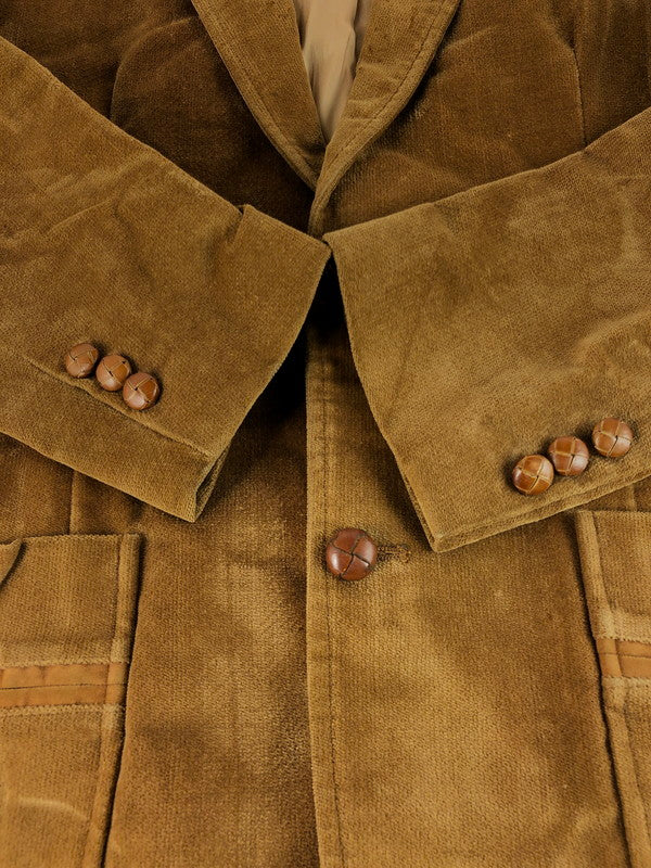 【現状渡し品】【メンズ】 Lee リー 70's ELBOW PATCHES TAILORED JACKET 70年代 エルボーパッチ付き コーデュロイ テーラードジャケット アウター 146-250912-hi-17-tag サイズ：なし カラー：ブラウン 万代Net店