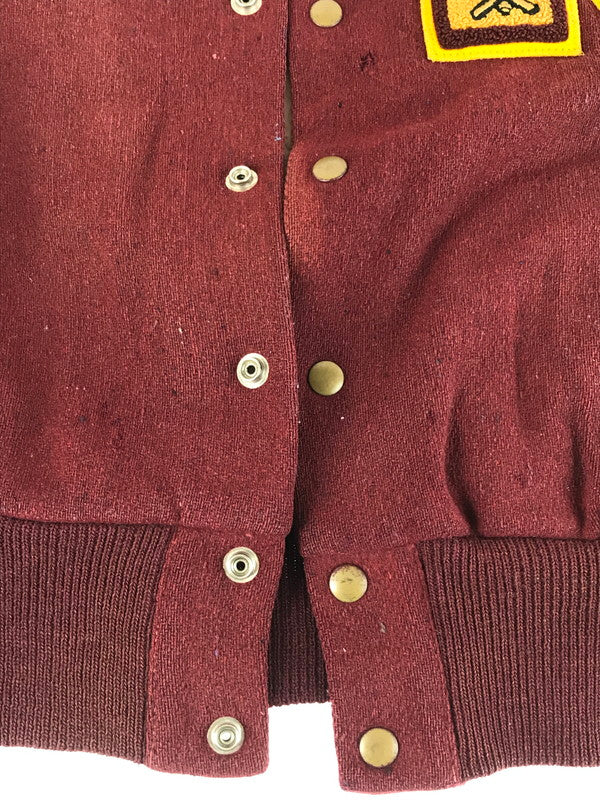 【現状渡し品】【メンズ】 GENERAL ATHLETIC PRODUCTS ジェネラル アスレチック プロダクツ 50's MIRAMAR AWARD JACKET ミラマー アワードジャケット アウター 146-250913-rt-09-tag サイズ：不明 カラー：バーガンディー 万代Net店