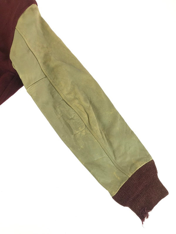 【現状渡し品】【メンズ】 GENERAL ATHLETIC PRODUCTS ジェネラル アスレチック プロダクツ 50's MIRAMAR AWARD JACKET ミラマー アワードジャケット アウター 146-250913-rt-09-tag サイズ：不明 カラー：バーガンディー 万代Net店