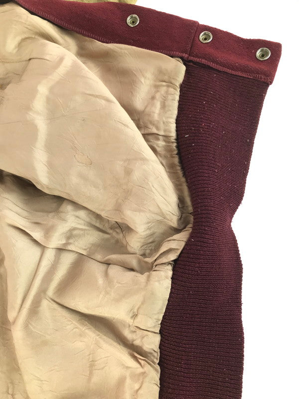 【現状渡し品】【メンズ】 GENERAL ATHLETIC PRODUCTS ジェネラル アスレチック プロダクツ 50's MIRAMAR AWARD JACKET ミラマー アワードジャケット アウター 146-250913-rt-09-tag サイズ：不明 カラー：バーガンディー 万代Net店