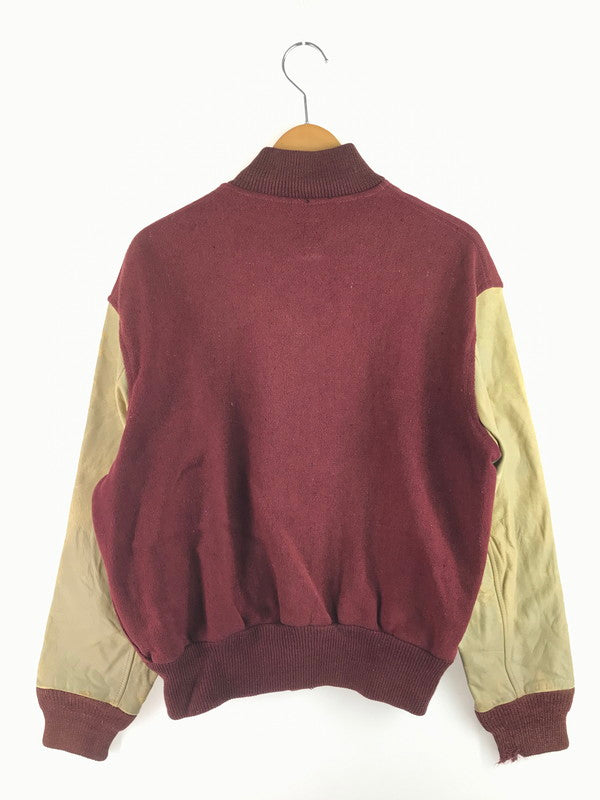 【現状渡し品】【メンズ】 GENERAL ATHLETIC PRODUCTS ジェネラル アスレチック プロダクツ 50's MIRAMAR AWARD JACKET ミラマー アワードジャケット アウター 146-250913-rt-09-tag サイズ：不明 カラー：バーガンディー 万代Net店