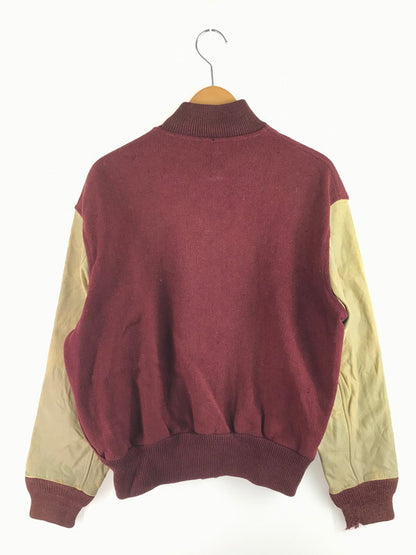 【現状渡し品】【メンズ】 GENERAL ATHLETIC PRODUCTS ジェネラル アスレチック プロダクツ 50's MIRAMAR AWARD JACKET ミラマー アワードジャケット アウター 146-250913-rt-09-tag サイズ：不明 カラー：バーガンディー 万代Net店