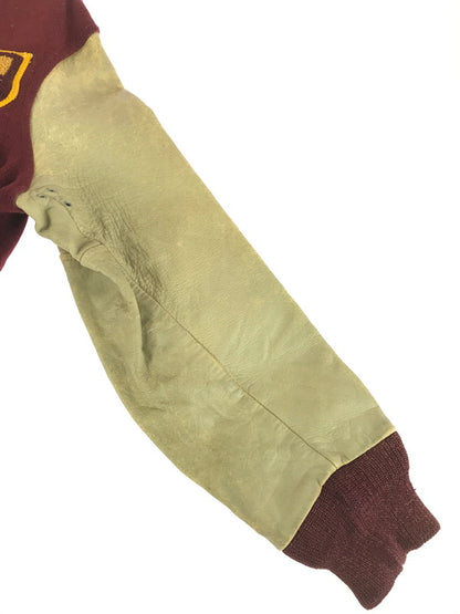 【現状渡し品】【メンズ】 GENERAL ATHLETIC PRODUCTS ジェネラル アスレチック プロダクツ 50's MIRAMAR AWARD JACKET ミラマー アワードジャケット アウター 146-250913-rt-09-tag サイズ：不明 カラー：バーガンディー 万代Net店