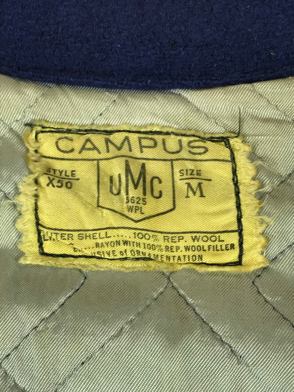 【現状渡し品】【メンズ】 CAMPUS キャンパス QUILTED LINER WOOL JACKET キルティングライナーウールジャケット アウター 146-250913-rt-08-tag サイズ：M カラー：ネイビー 万代Net店