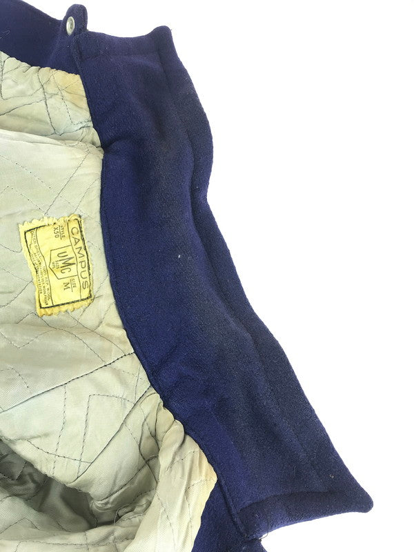 【現状渡し品】【メンズ】 CAMPUS キャンパス QUILTED LINER WOOL JACKET キルティングライナーウールジャケット アウター 146-250913-rt-08-tag サイズ：M カラー：ネイビー 万代Net店