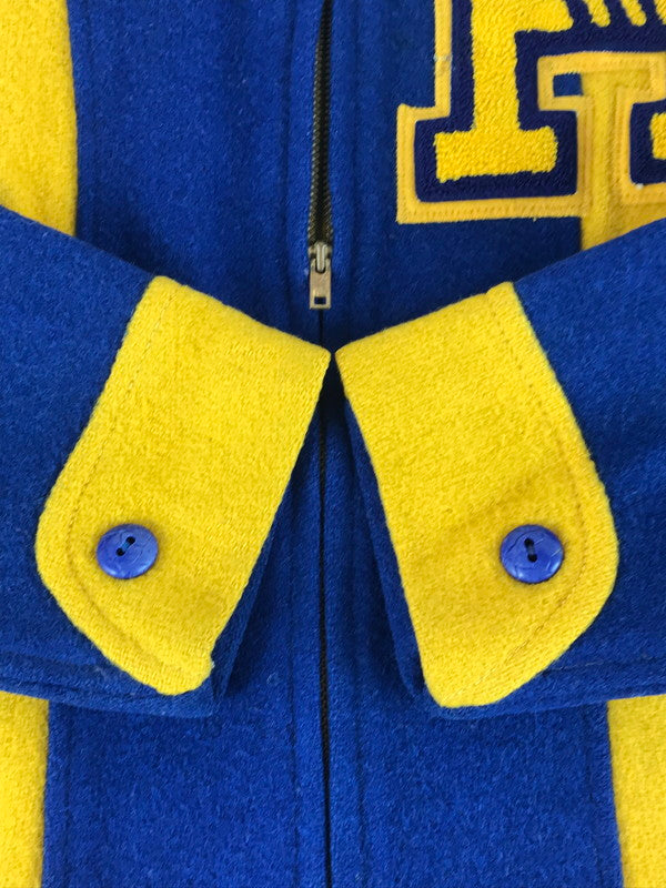 【現状渡し品】【メンズ】 HOLT'S ホルツ 40's WOOL JACKET 40年代 ウール ジャケット アウター ヴィンテージ 146-250913-rt-05-tag サイズ：不明 カラー：ブルー/イエロー 万代Net店