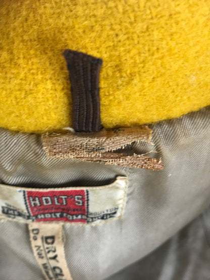 【現状渡し品】【メンズ】 HOLT'S ホルツ 40's WOOL JACKET 40年代 ウール ジャケット アウター ヴィンテージ 146-250913-rt-05-tag サイズ：不明 カラー：ブルー/イエロー 万代Net店