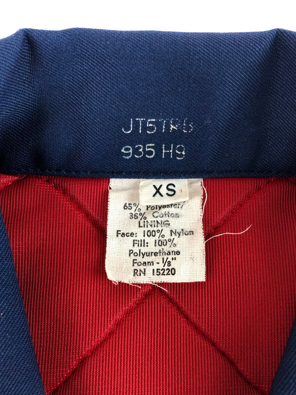 【中古品】【メンズ】 RED KAP レッドキャップ WORK JACKET ワークジャケット キルティングライナー アウター 146-250912-hi-15-tag サイズ：XS カラー：ネイビー 万代Net店