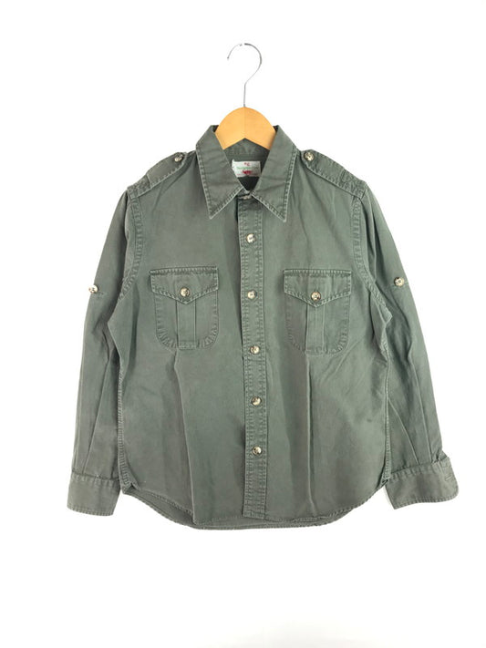 【中古品】【メンズ】 Abercrombie&Fitch アバークロンビーアンドフィッチ ABERCROMBIE&FITCH アバクロンビー＆フィッチ 80's SAFARI SHIRT 80年代 サファリシャツ トップス 146-250914-rt-03-tag サイズ：不明 カラー：グリーン系 万代Net店
