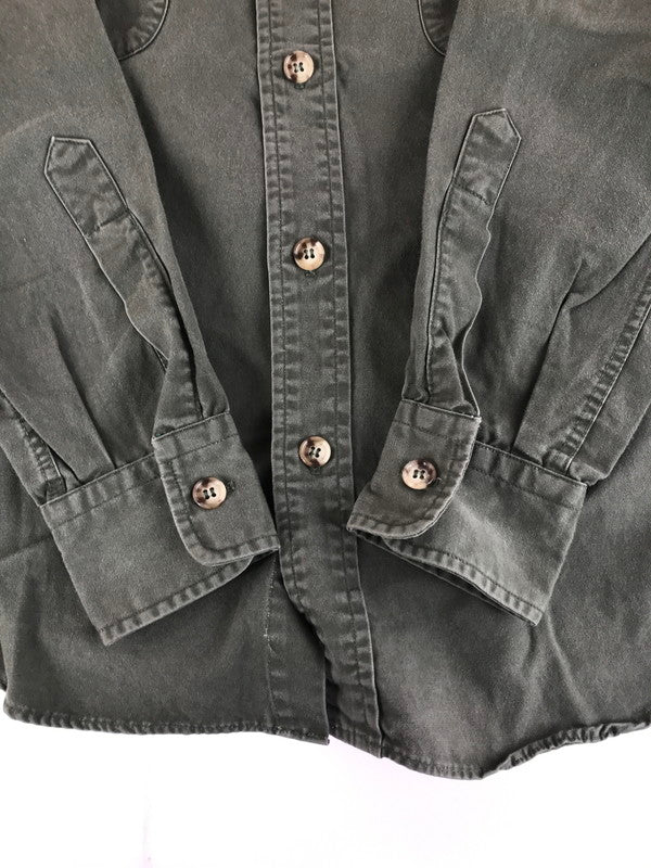 【中古品】【メンズ】 Abercrombie&Fitch アバークロンビーアンドフィッチ ABERCROMBIE&FITCH アバクロンビー＆フィッチ 80's SAFARI SHIRT 80年代 サファリシャツ トップス 146-250914-rt-03-tag サイズ：不明 カラー：グリーン系 万代Net店