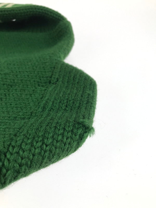 【中古品】【メンズ】 LOWE&CAMPBELL ルーヴェ＆キャンベル 30's LETTERED SWEATER 30年代 レタードセーター トップス ヴィンテージ 146-250914-rt-08-tag サイズ：不明 カラー：グリーン 万代Net店