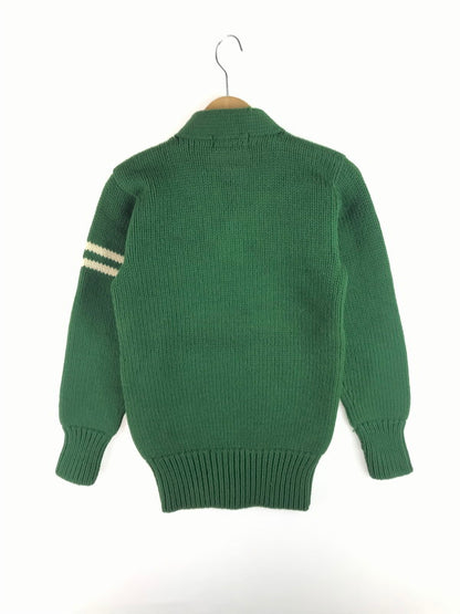 【中古品】【メンズ】 LOWE&CAMPBELL ルーヴェ＆キャンベル 30's LETTERED SWEATER 30年代 レタードセーター トップス ヴィンテージ 146-250914-rt-08-tag サイズ：不明 カラー：グリーン 万代Net店