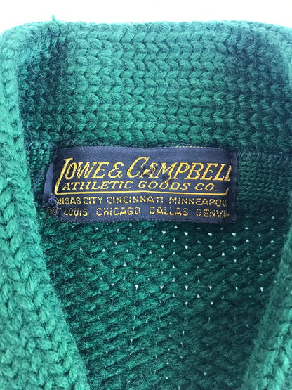 【中古品】【メンズ】 LOWE&CAMPBELL ルーヴェ＆キャンベル 30's LETTERED SWEATER 30年代 レタードセーター トップス ヴィンテージ 146-250914-rt-08-tag サイズ：不明 カラー：グリーン 万代Net店