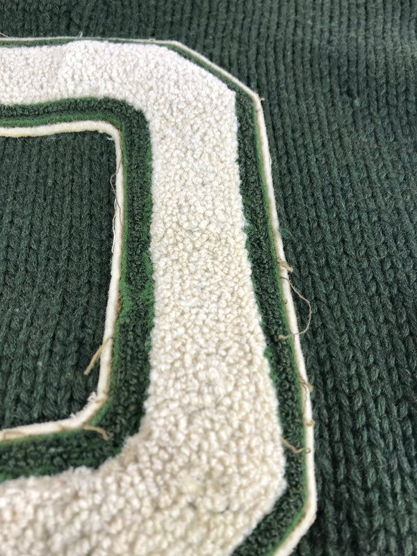【現状渡し品】【メンズ】 LOWE&CAMPBELL ルーヴェ＆キャンベル 30's LETTERED SWEATER 30年代 レタードセーター トップス ヴィンテージ 146-250914-rt-09-tag サイズ：不明 カラー：モスグリーン 万代Net店