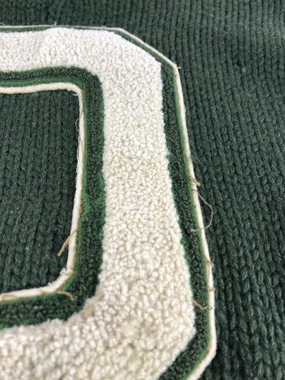 【現状渡し品】【メンズ】 LOWE&CAMPBELL ルーヴェ＆キャンベル 30's LETTERED SWEATER 30年代 レタードセーター トップス ヴィンテージ 146-250914-rt-09-tag サイズ：不明 カラー：モスグリーン 万代Net店