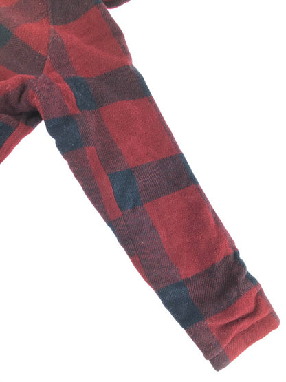 【中古品】【メンズ】 WOOLRICH ウールリッチ 70's WOOL CHECK FULL ZIP HOODIE RED 白タグ 70年代 ウールチェック フルジップ フーディー レッド アウター 146-250913-rt-10-tag サイズ：S カラー：レッド 万代Net店