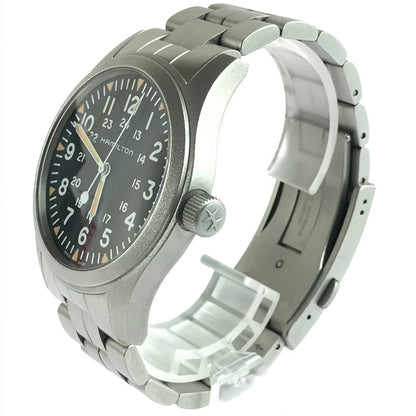 【中古品】【メンズ】 HAMILTON ハミルトン KHAKI FIELD MECHANICAL H69529 カーキ フィールド メカニカル 腕時計 余りコマ3個 197-250920-na-10-tag カラー：シルバー 万代Net店