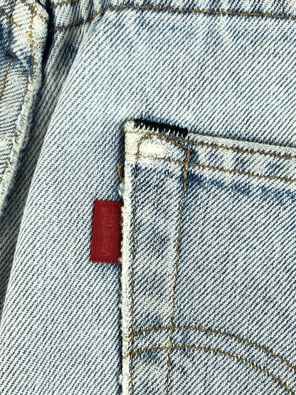 【現状渡し品】【メンズ】 Levi's リーバイス 80's DENIM PANTS 501 刻印524 赤耳 黒カン デニム パンツ ジーンズ ボトムス 157-250922-rt-10-tag サイズ：不明 カラー：ライトインディゴ 万代Net店