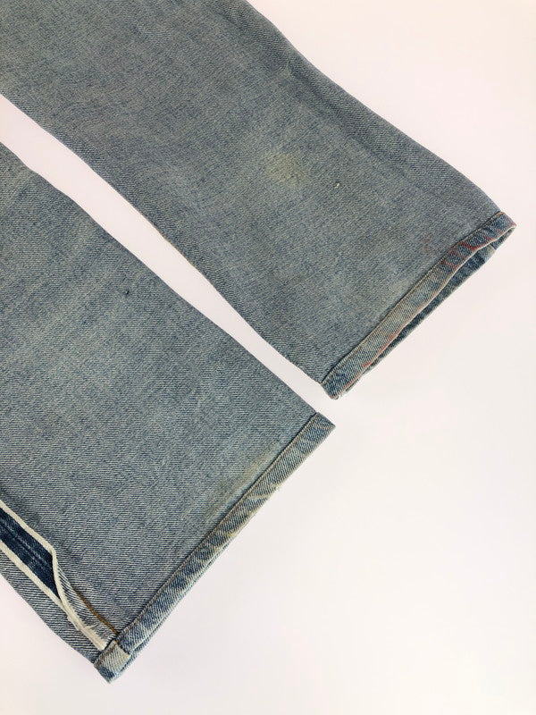【現状渡し品】【メンズ】 Levi's リーバイス 80's DENIM PANTS 501 刻印524 赤耳 黒カン デニム パンツ ジーンズ ボトムス 157-250922-rt-10-tag サイズ：不明 カラー：ライトインディゴ 万代Net店