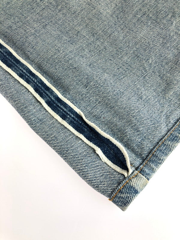 【現状渡し品】【メンズ】 Levi's リーバイス 80's DENIM PANTS 501 刻印524 赤耳 黒カン デニム パンツ ジーンズ ボトムス 157-250922-rt-10-tag サイズ：不明 カラー：ライトインディゴ 万代Net店