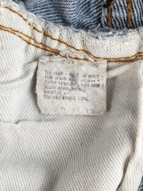 【現状渡し品】【メンズ】 Levi's リーバイス 80's DENIM PANTS 501 刻印524 赤耳 黒カン デニム パンツ ジーンズ ボトムス 157-250922-rt-10-tag サイズ：不明 カラー：ライトインディゴ 万代Net店