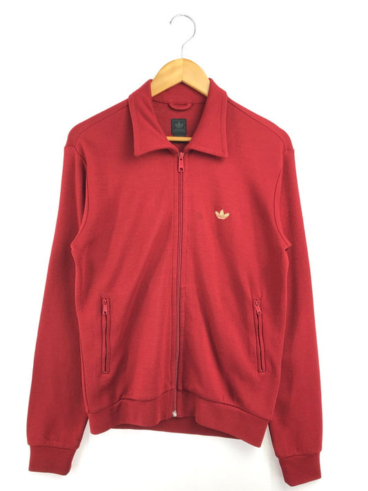 【中古品】【メンズ】 ADIDAS アディダス LOGO TRACK JAKCET ロゴ トラックジャケット ライトアウター 146-260509-na-20-tag サイズ：M カラー：レッド 万代Net店