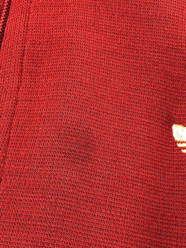 【中古品】【メンズ】 ADIDAS アディダス LOGO TRACK JAKCET ロゴ トラックジャケット ライトアウター 146-260509-na-20-tag サイズ：M カラー：レッド 万代Net店