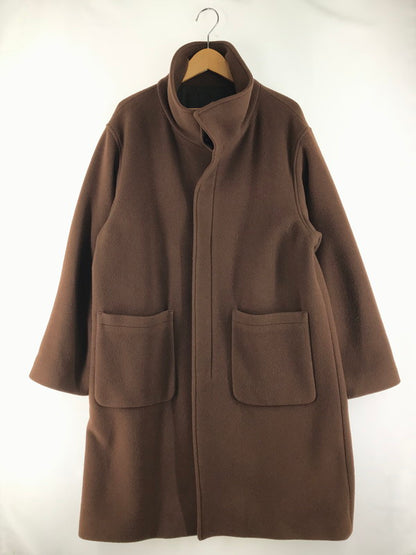 【中古品】【メンズ】 WOOL STAND COLLAR COAT 213-60701 140-250920-rt-20-tag サイズ：2 カラー：ブラウン 万代Net店