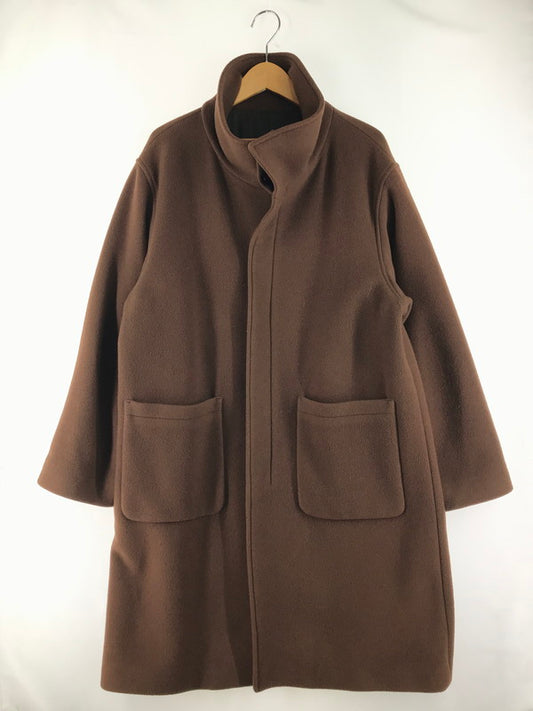【中古品】【メンズ】 WOOL STAND COLLAR COAT 213-60701 140-250920-rt-20-tag サイズ：2 カラー：ブラウン 万代Net店