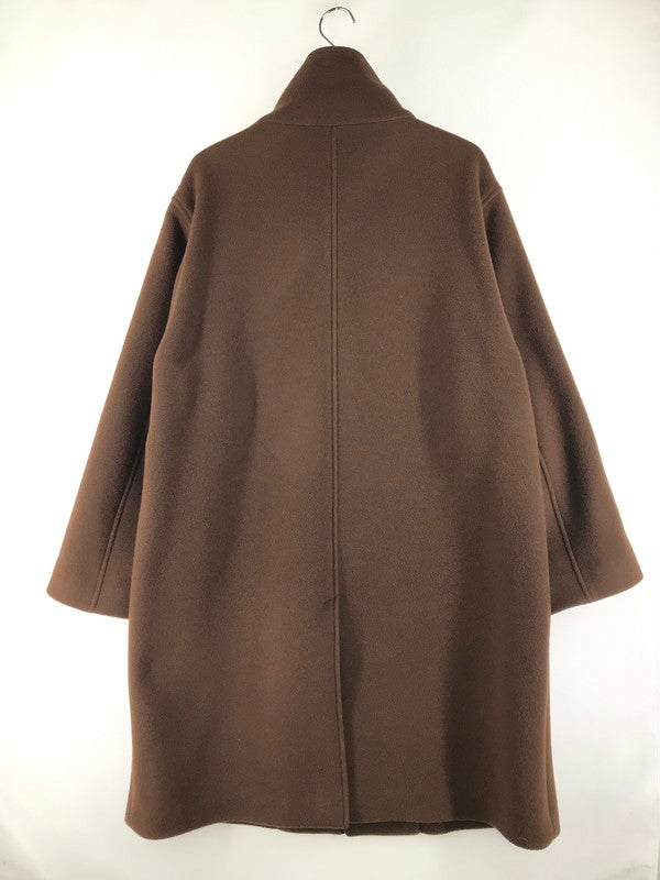 【中古品】【メンズ】 WOOL STAND COLLAR COAT 213-60701 140-250920-rt-20-tag サイズ：2 カラー：ブラウン 万代Net店
