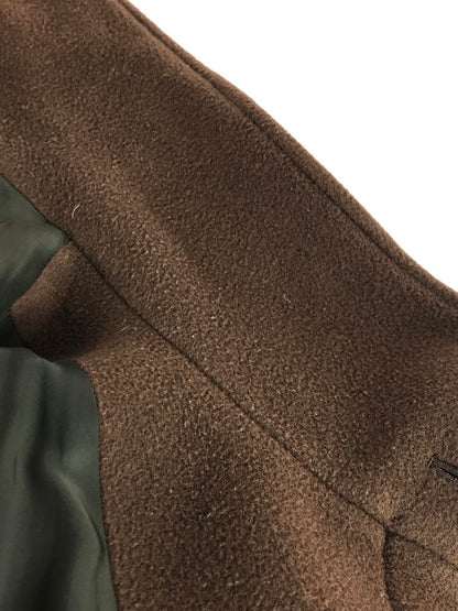 【中古品】【メンズ】 WOOL STAND COLLAR COAT 213-60701 140-250920-rt-20-tag サイズ：2 カラー：ブラウン 万代Net店