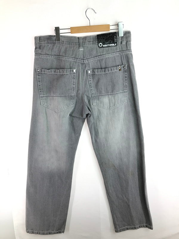 【中古品】【メンズ】 SOUTHPOLE サウスポール DENIM PANTS デニムパンツ 153-251215-rt-20-tag サイズ：不明 下記参照 カラー：グレー 万代Net店
