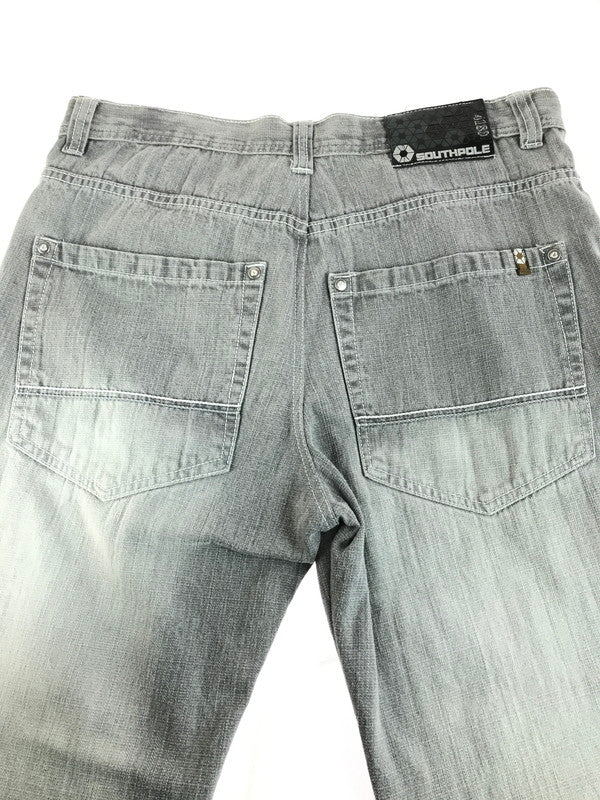 【中古品】【メンズ】 SOUTHPOLE サウスポール DENIM PANTS デニムパンツ 153-251215-rt-20-tag サイズ：不明 下記参照 カラー：グレー 万代Net店