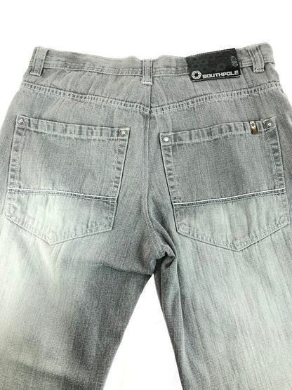 【中古品】【メンズ】 SOUTHPOLE サウスポール DENIM PANTS デニムパンツ 153-251215-rt-20-tag サイズ：不明 下記参照 カラー：グレー 万代Net店