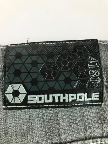 【中古品】【メンズ】 SOUTHPOLE サウスポール DENIM PANTS デニムパンツ 153-251215-rt-20-tag サイズ：不明 下記参照 カラー：グレー 万代Net店