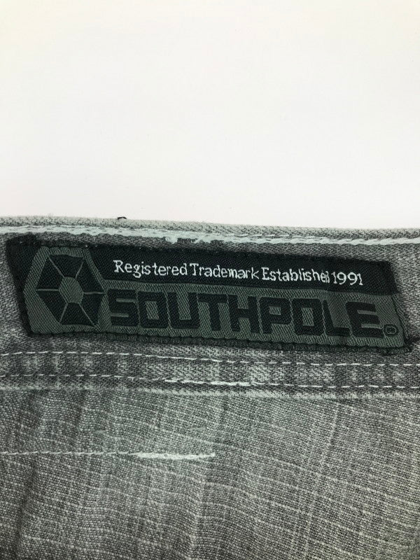 【中古品】【メンズ】 SOUTHPOLE サウスポール DENIM PANTS デニムパンツ 153-251215-rt-20-tag サイズ：不明 下記参照 カラー：グレー 万代Net店