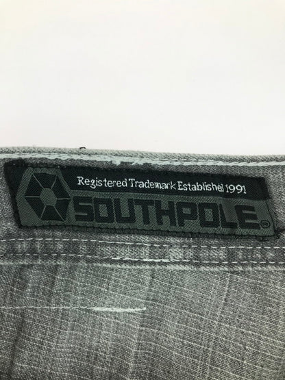 【中古品】【メンズ】 SOUTHPOLE サウスポール DENIM PANTS デニムパンツ 153-251215-rt-20-tag サイズ：不明 下記参照 カラー：グレー 万代Net店