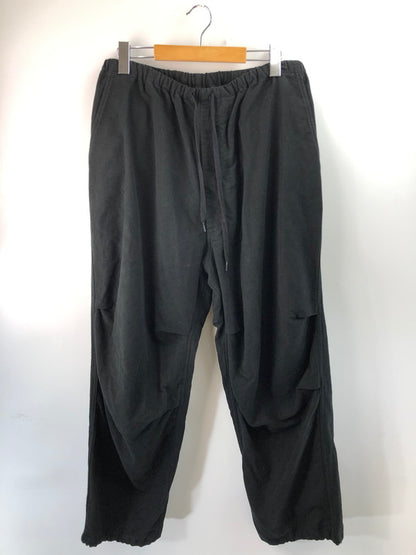【中古品】【メンズ】 COMOLI コモリ MOLESKIN 2 TUCK PANTS BLACK A03-03037 モールスキン ツータック パンツ ブラック ボトムス 151-250922-rt-03-tag サイズ：3 カラー：ブラック 万代Net店