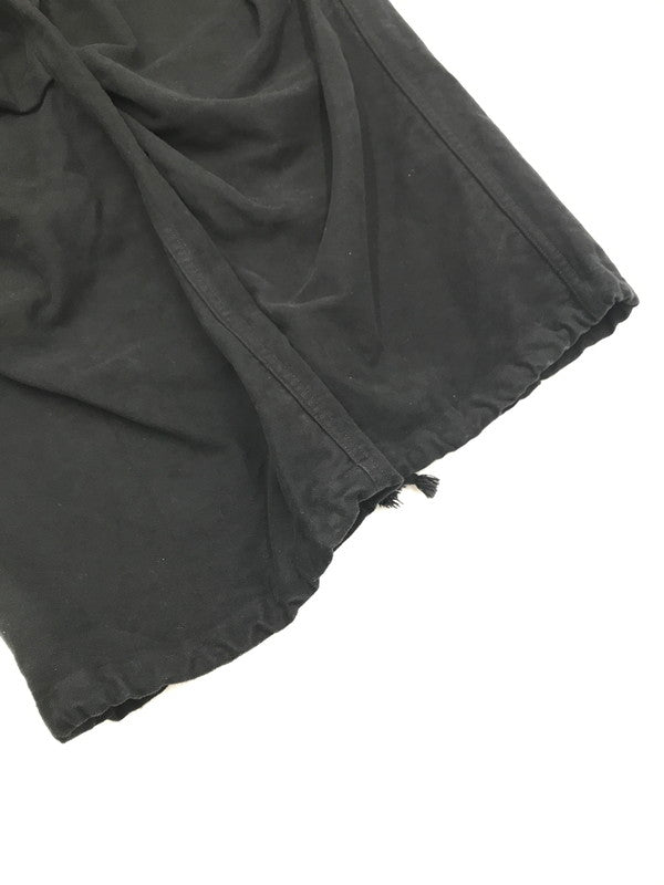 【中古品】【メンズ】 COMOLI コモリ MOLESKIN 2 TUCK PANTS BLACK A03-03037 モールスキン ツータック パンツ ブラック ボトムス 151-250922-rt-03-tag サイズ：3 カラー：ブラック 万代Net店