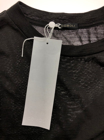 【現状渡し品】【メンズ】 COMOLI コモリ 23SS SUMMER WOOL 天竺 TEE X01-05013 サマーウール 天竺 Tシャツ 半袖Tシャツ 140-250920-na-12-tag サイズ：4 カラー：ブラウン 万代Net店