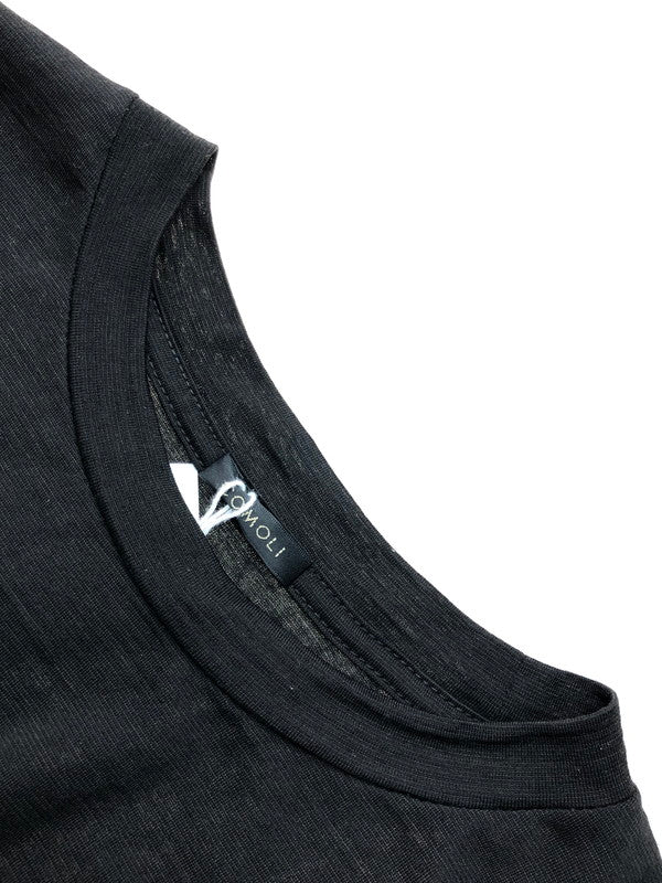 【現状渡し品】【メンズ】 COMOLI コモリ 23SS SUMMER WOOL 天竺 TEE X01-05013 サマーウール 天竺 Tシャツ 半袖Tシャツ 140-250920-na-12-tag サイズ：4 カラー：ブラウン 万代Net店
